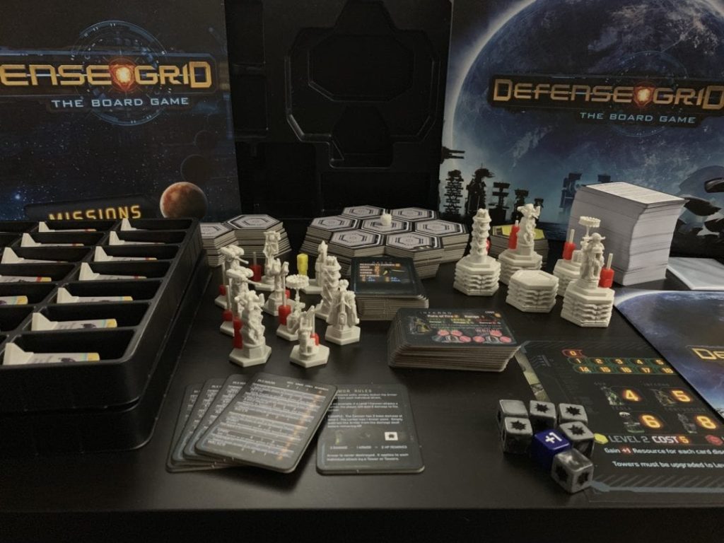 defense grid the board game